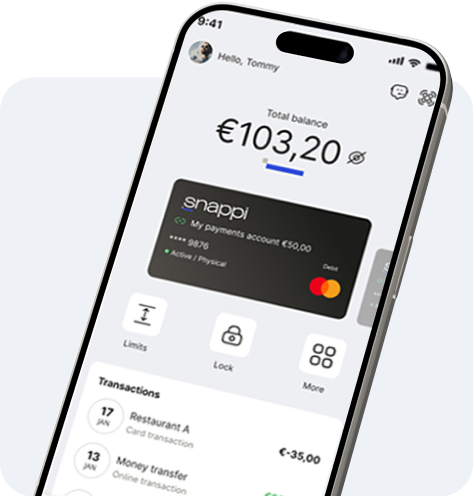 Snappi mobile banking app